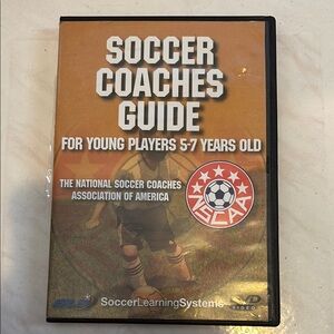 Soccer Coaches Guide DVD - Black and Orange